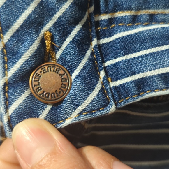 Judy Blue jeans 18W super flare striped - Picture 5 of 11